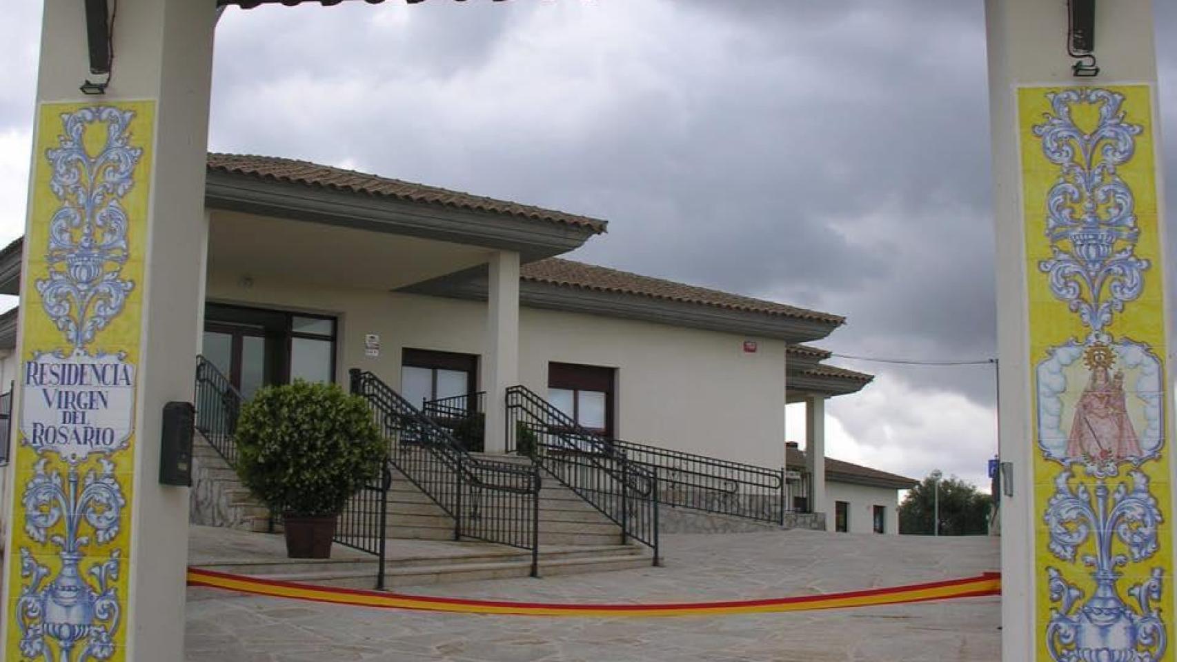 Residencia de mayores Virgen del Rosario de Alcañizo. Foto: redes sociales de la residencia.