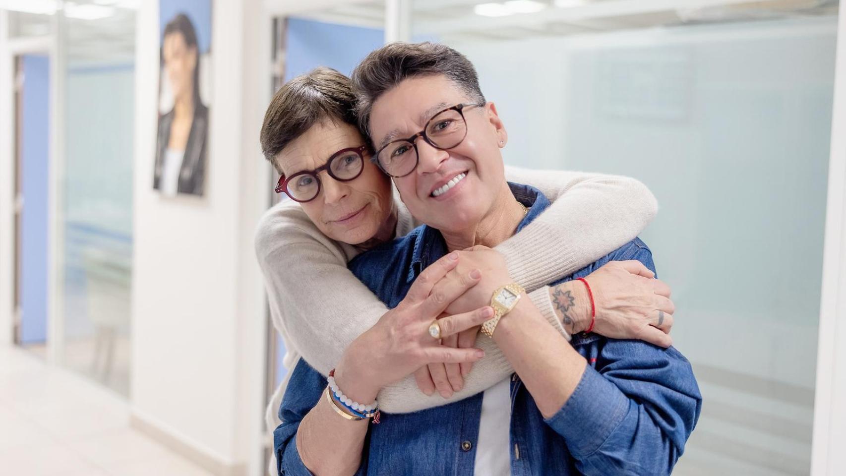 Estefanía de Mónaco y Manel Dragó, en una imagen cedida a EL ESPAÑOL.