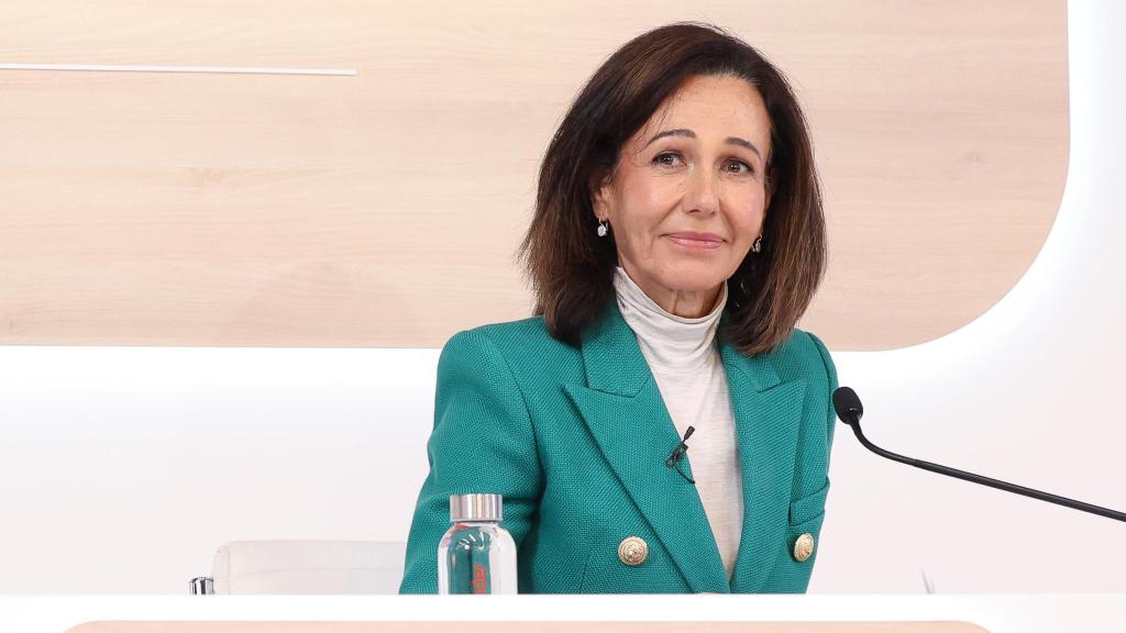 La presidenta del Banco Santander, Ana Botín