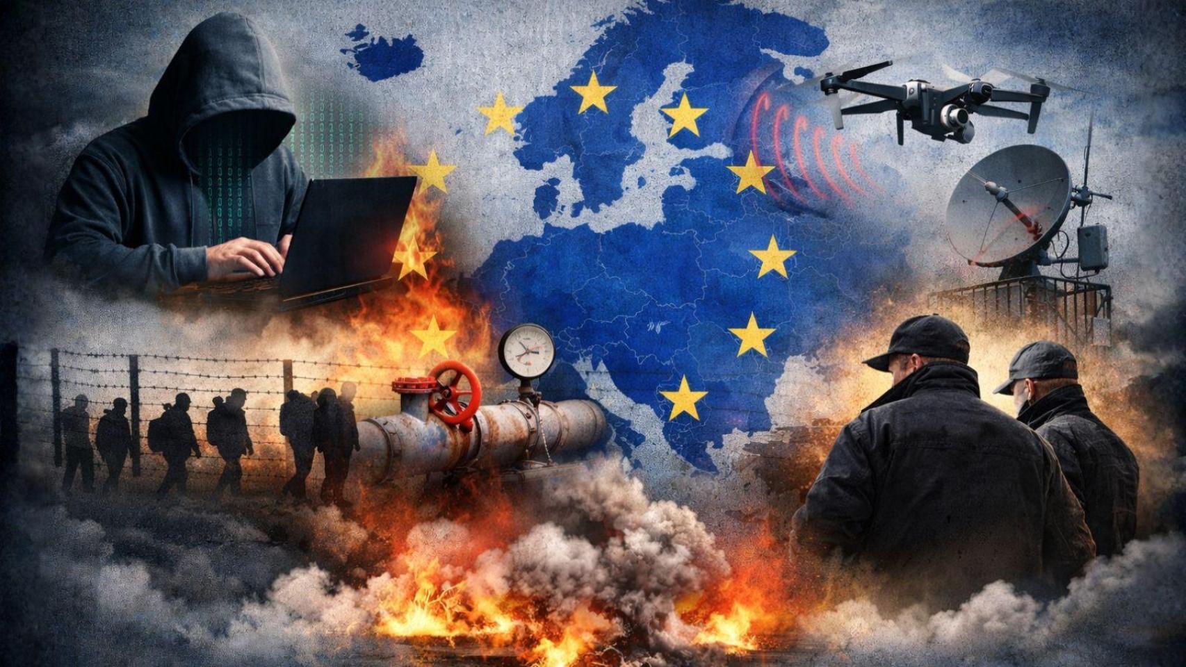 La guerra híbrida en Europa.