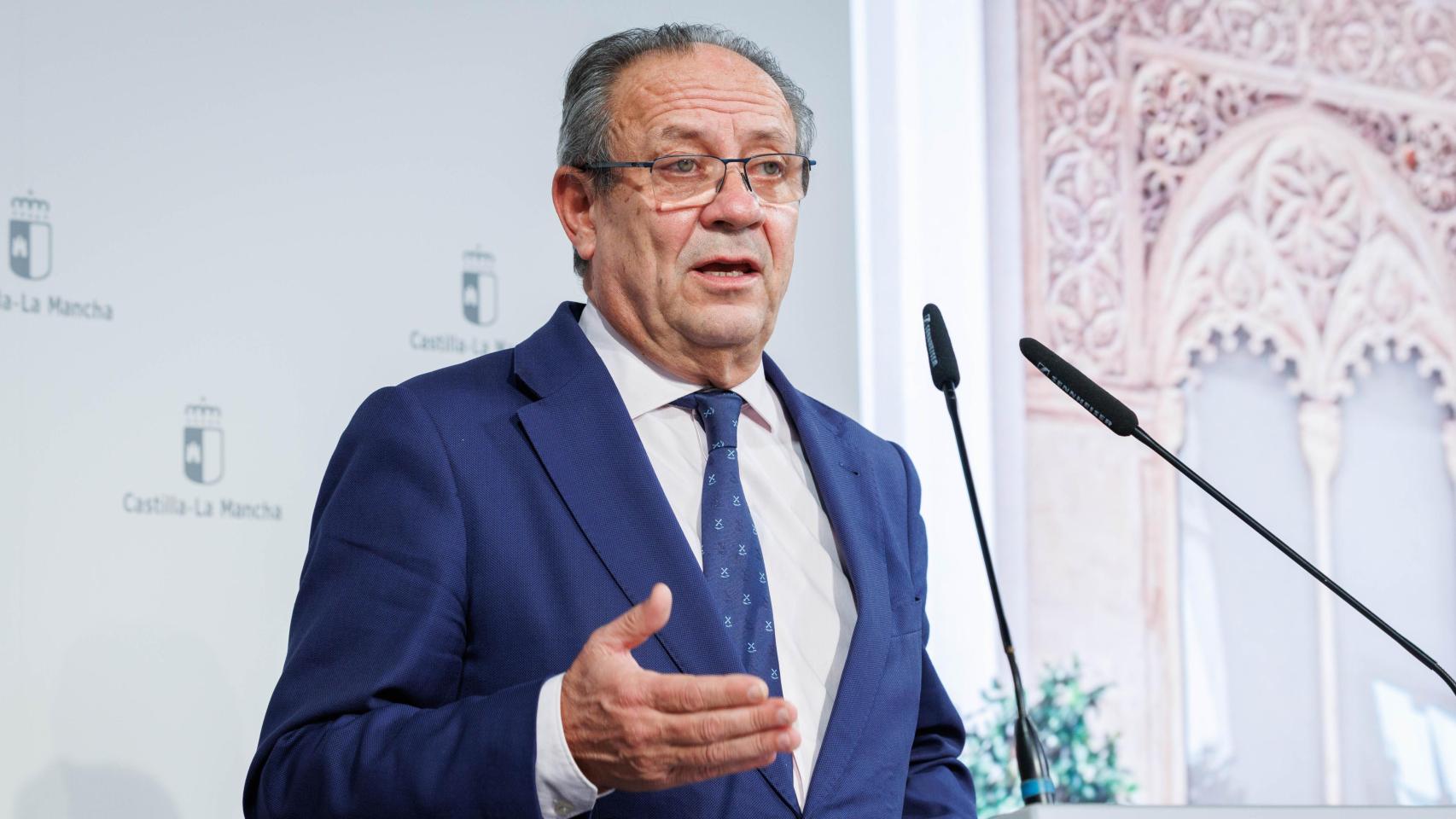 Juan Alfonso Ruiz Molina, consejero de Hacienda, Administraciones Públicas y Transformación Digital del Gobierno de Castilla-La Mancha.
