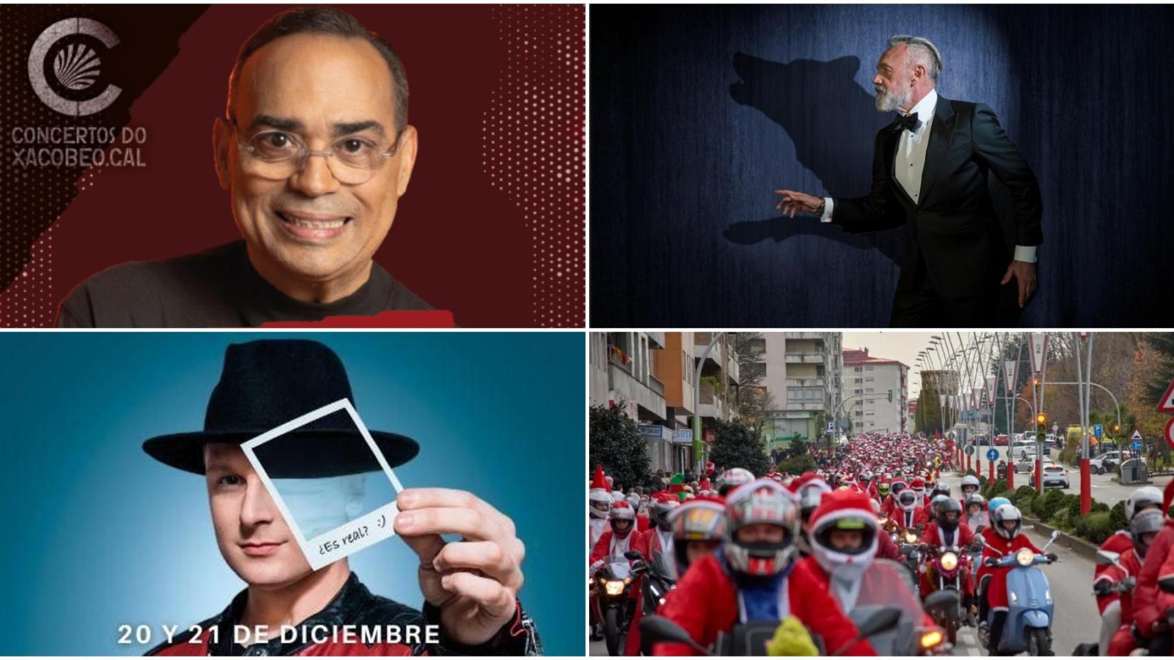 Conciertos, magia, Papanoelada Motera y mucho más: Todo lo que puedes hacer este fin de semana en Vigo