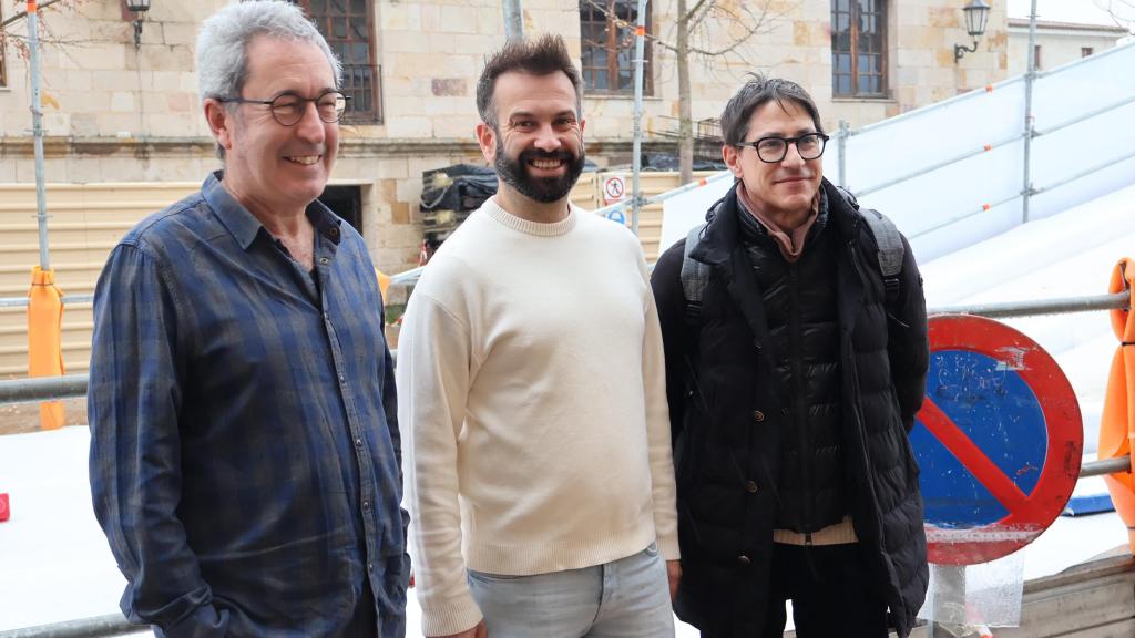 Francisco José Pardo, David Gago y Ruperto Prieto