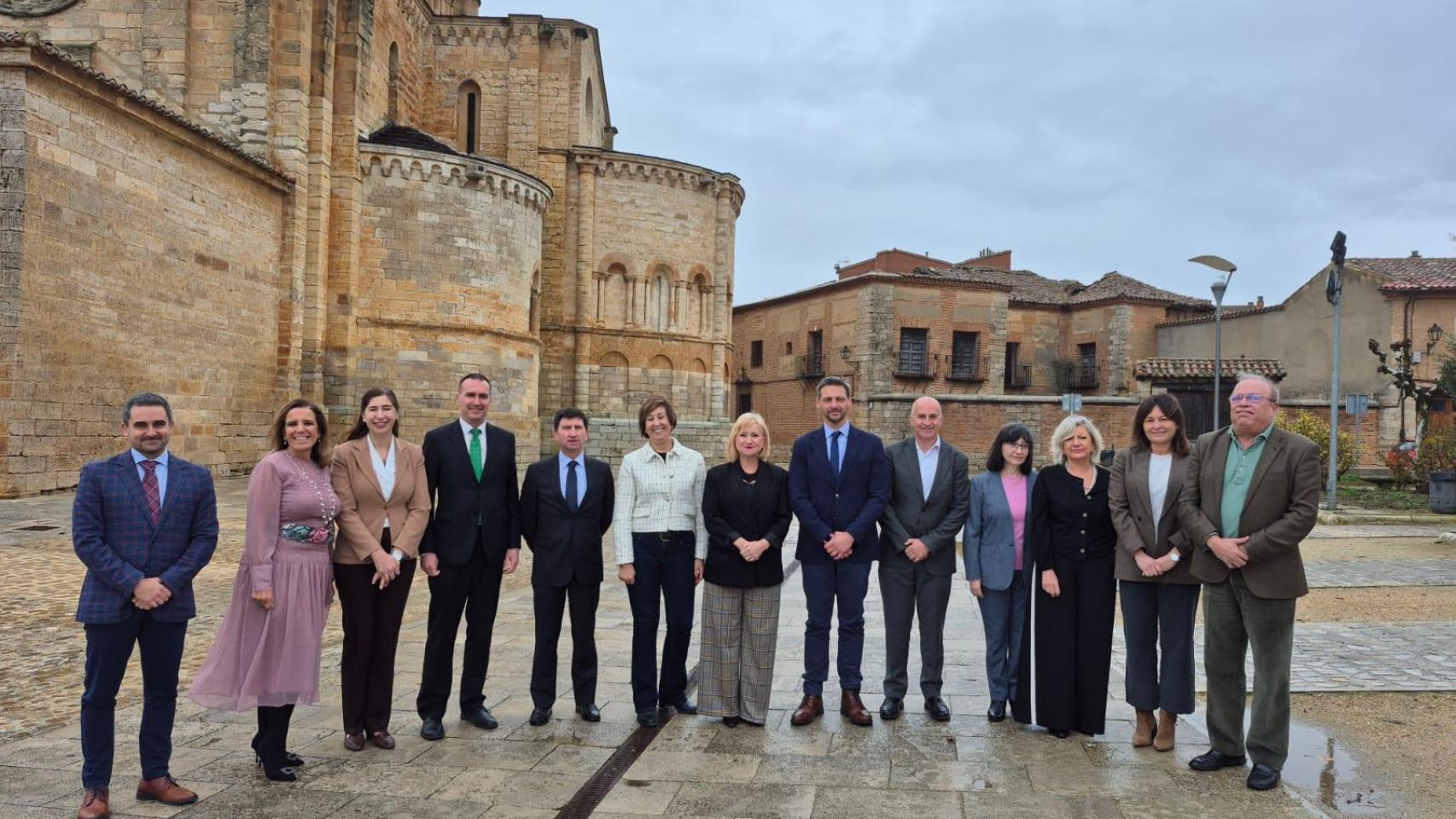 La consejera de Industria, Comercio y Empleo, Leticia García, en Toro