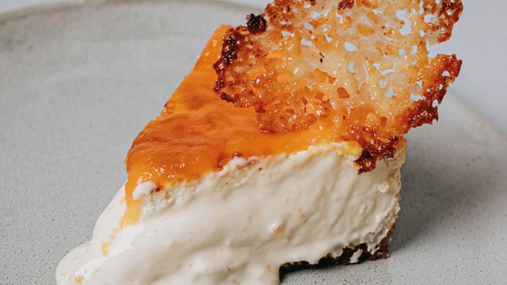 Imagen de la sabrosa tarta de queso premiada en Valladolid