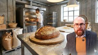 Luis, dueño de una panadería