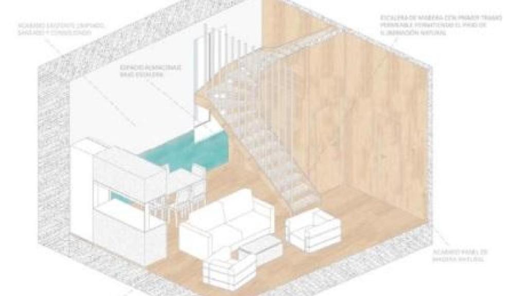 Así serán los habitáculos.