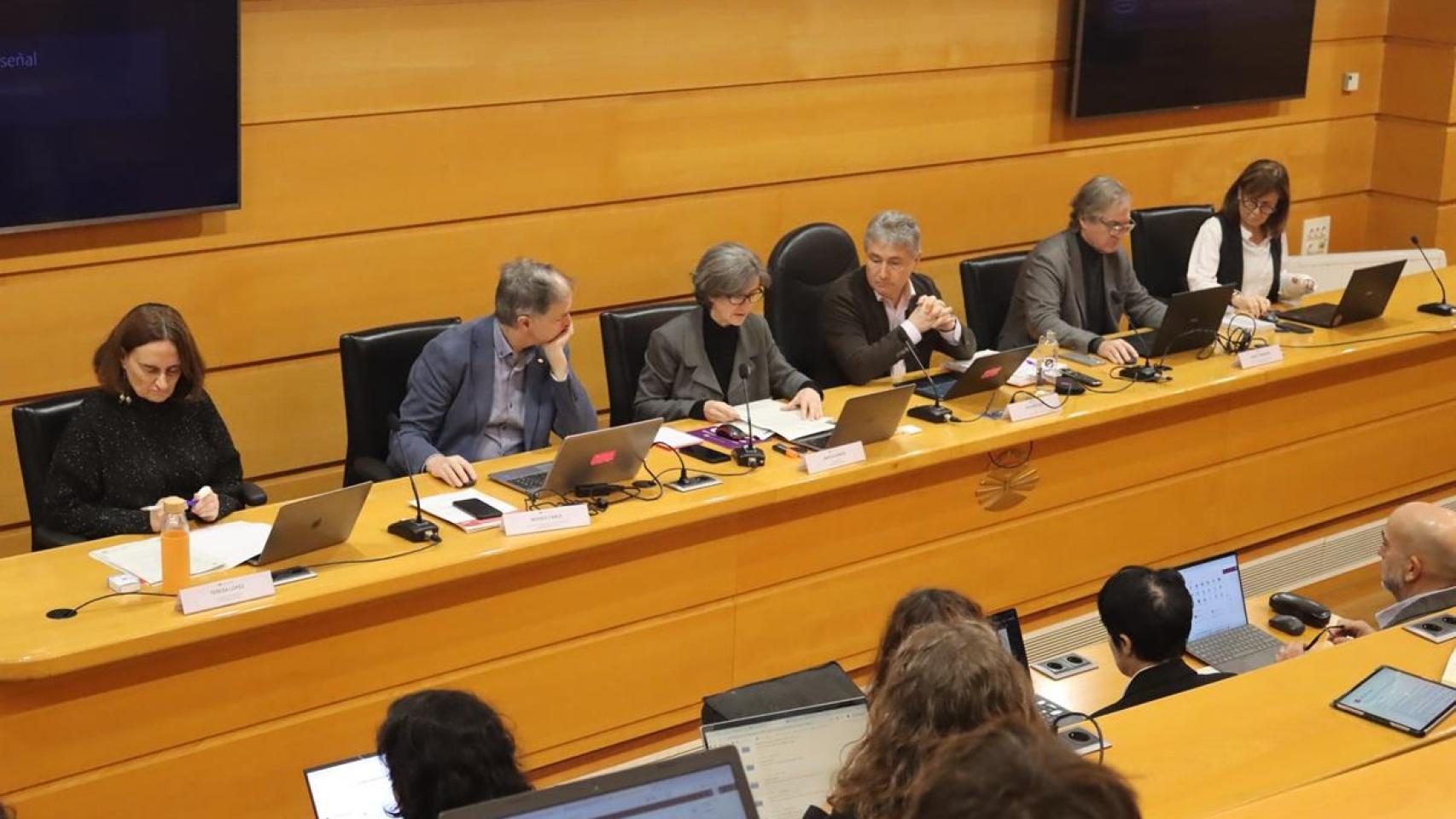 Instante de la reunión.