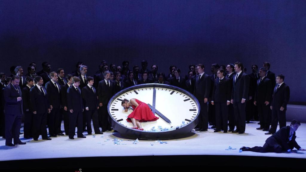 La traviata en el Teatro Real. Foto: Hans van den Bogaard.