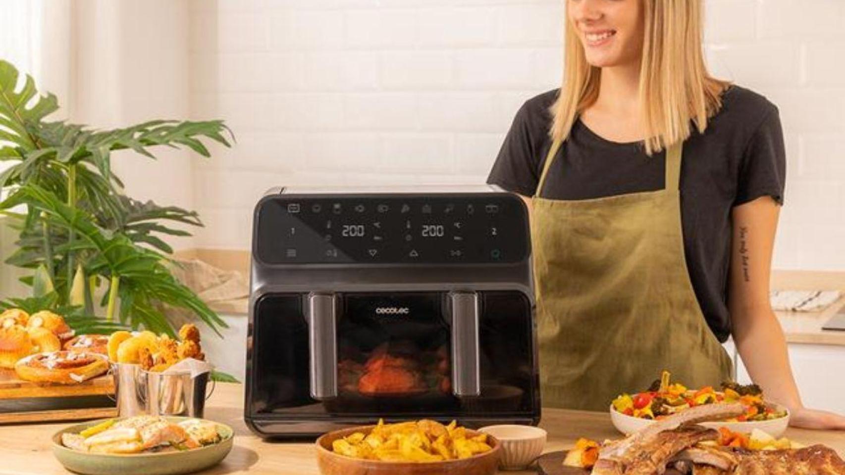 La freidora de aire que va a triunfar estas fiestas: más capacidad que un horno pequeño, más rápida y sana