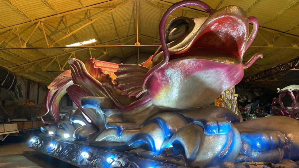 Una de las carrozas que se estrenarán este año en Zamora