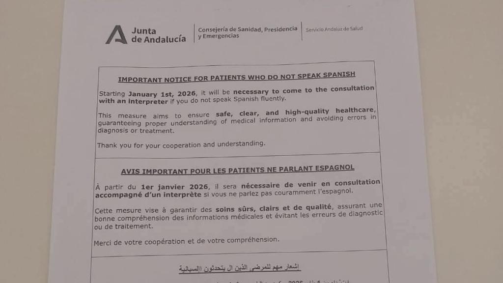 El documento difundido.