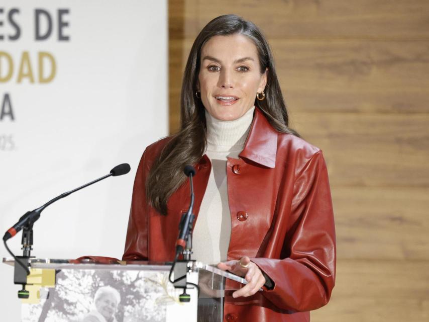 La reina Letizia el pasado 3 de diciembre en Salamanca.