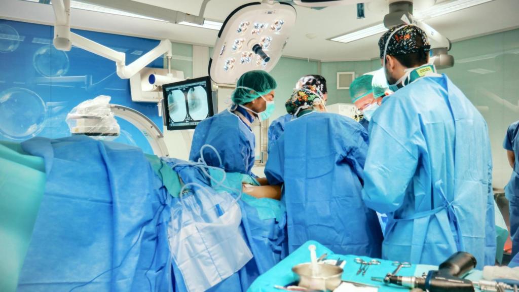 Imagen de una de las intervenciones del Virgen del Rocío.