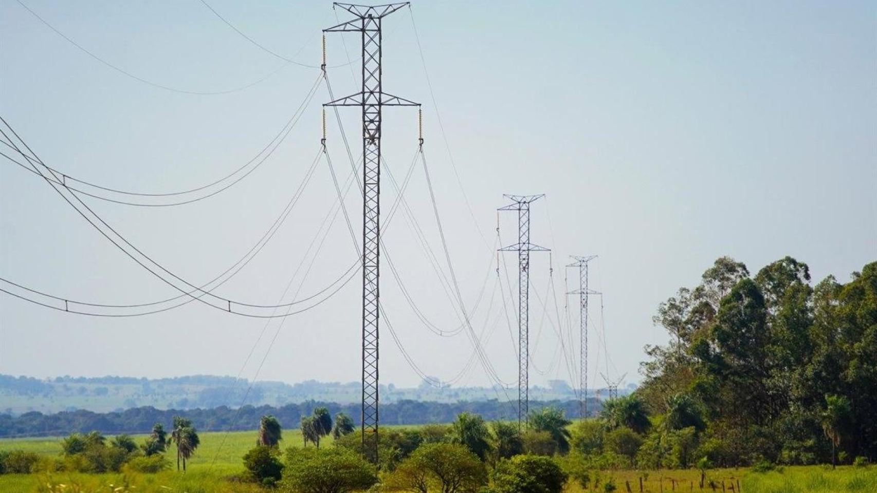 Tendido eléctrico en Portugal