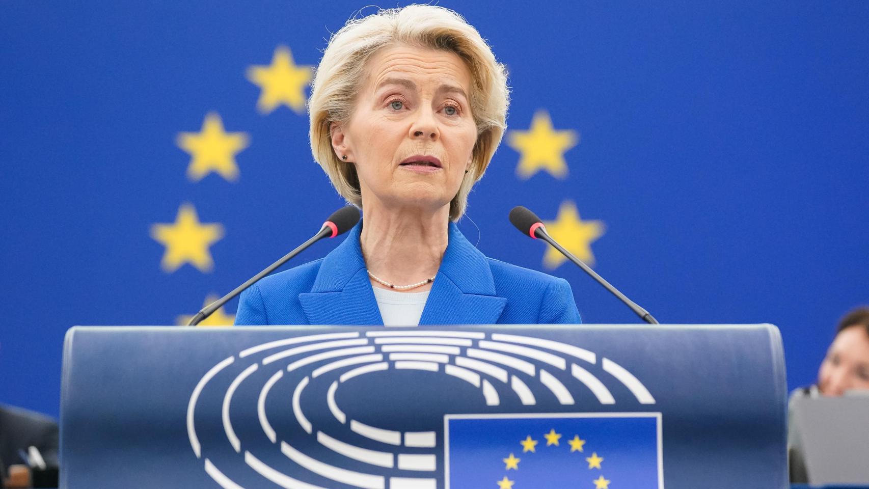 Ursula von der Leyen, presidenta de la Comisión Europea