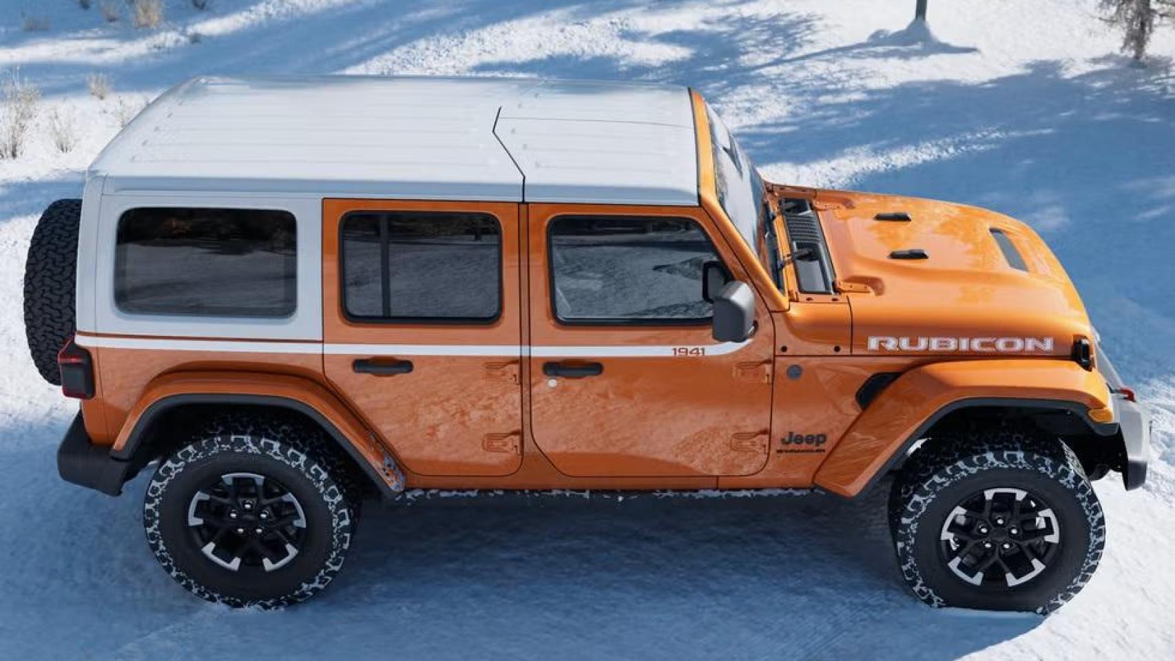 El nuevo Jeep Whitecap para celebrar los 85 años de la compañía estadounidense.