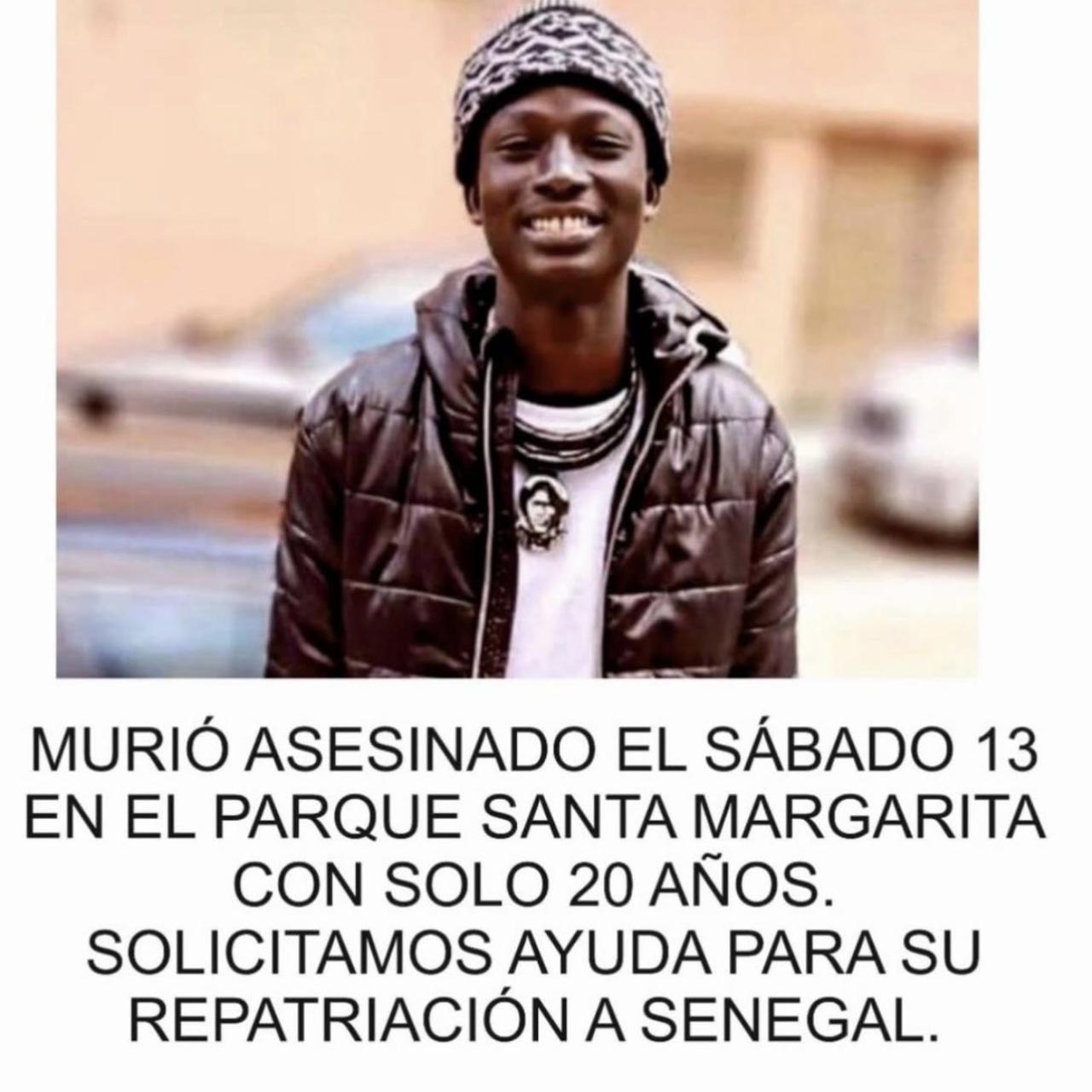 Cartel de la recaudación de fondos.