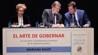 Alfonso Fernández Mañueco ha participado en la presentación del libro de Mariano Rajoy en Segovia