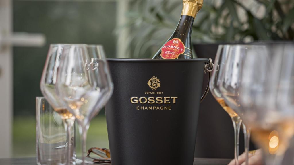 Gosset champagne.
