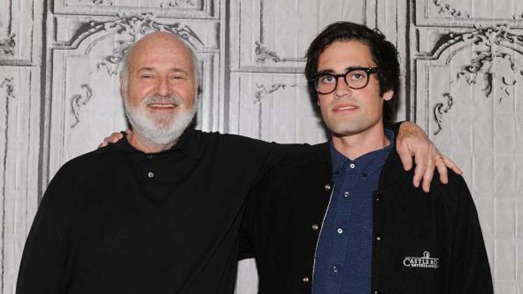 Rob Reiner y su hijo Nick en una imagen de archivo.