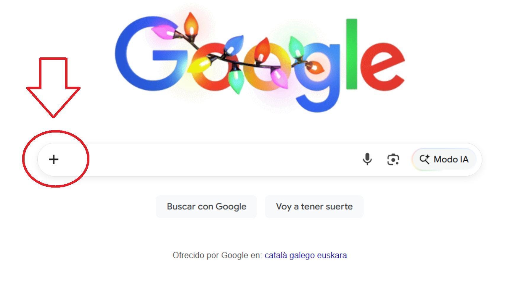 El nuevo botón + de la Búsqueda de Google