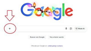 El nuevo botón + de la Búsqueda de Google