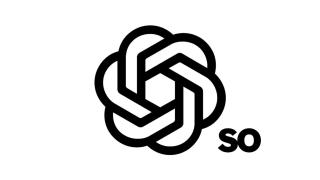 Fotomontaje inspirado en el logo de ChatGPT