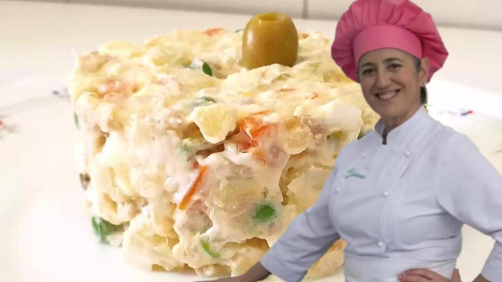 Eva Arguiñano y su receta para que la ensaladilla quede perfecta.