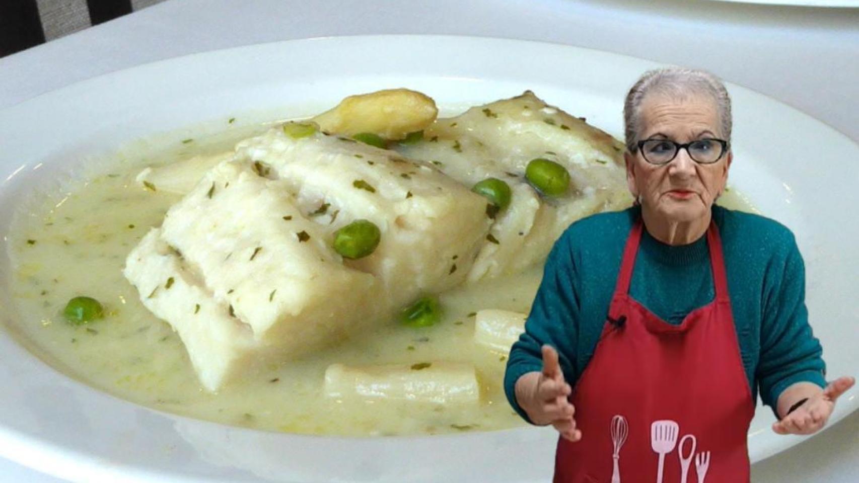 Alfonsa, abuela cocinera, da la clave para una merluza en salsa de 10