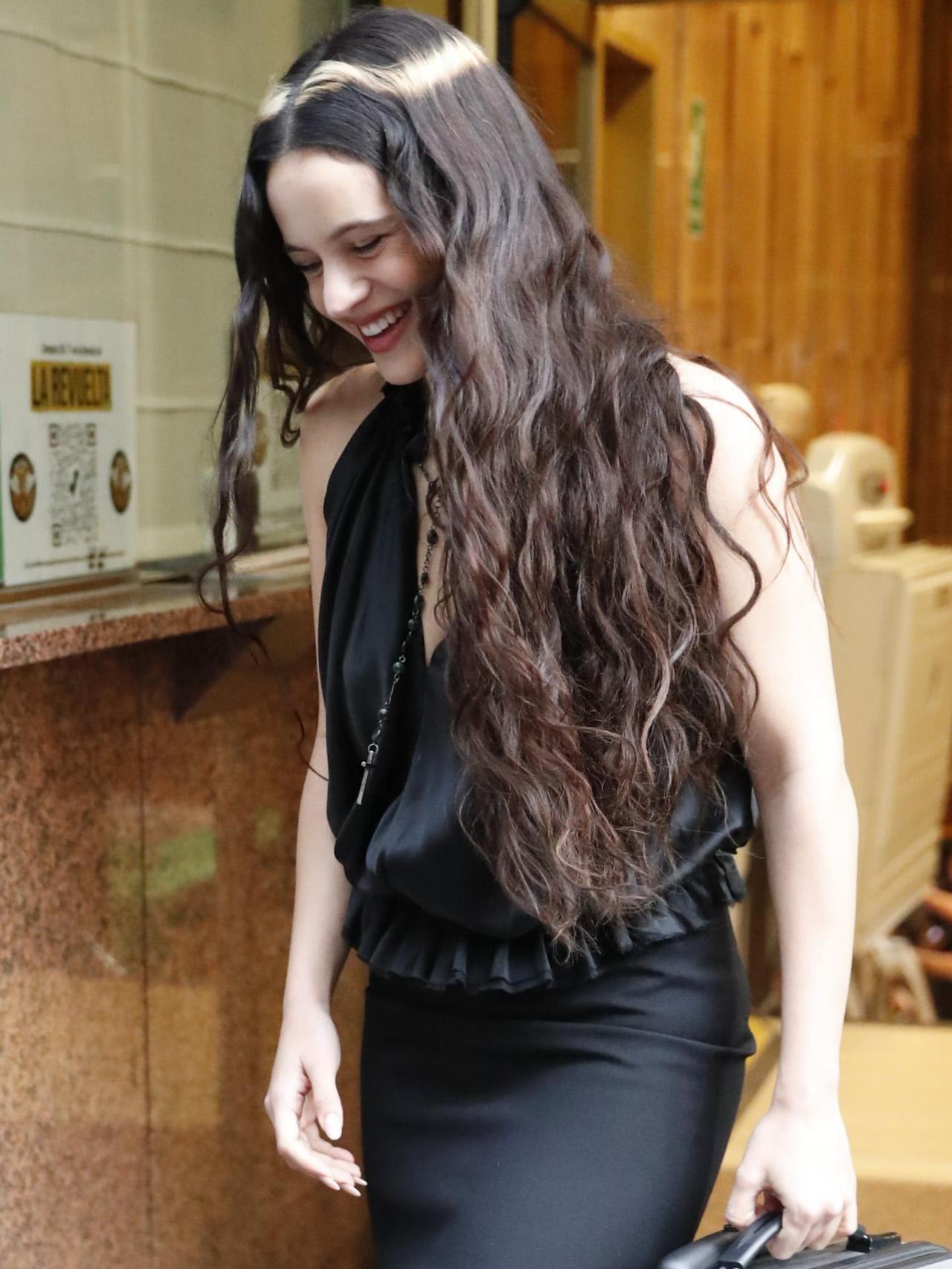 Rosalía en una de sus recientes apariciones en público.