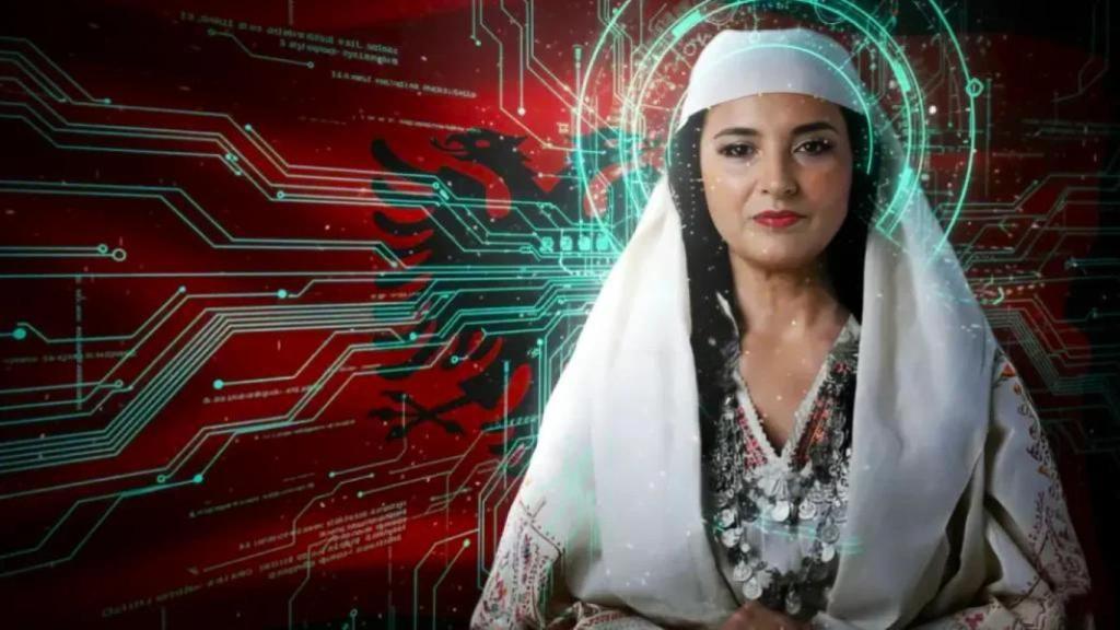 Diella, minsitra virtual de Albania, creada para combatir la corrupción en el país.