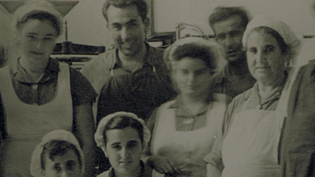 Trabajadores de la empresa.