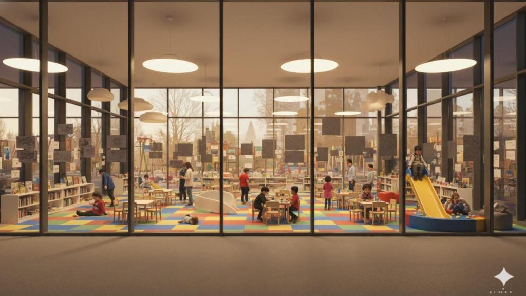 Algunos de los espacios comunes de Lagoom Living Sevilla Este.