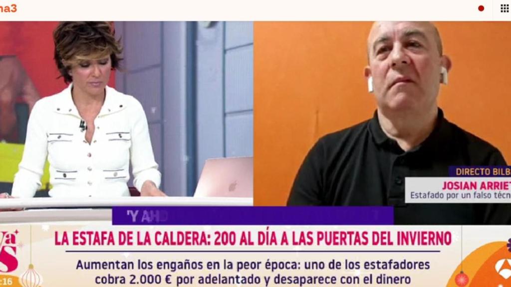 La estafa de la caldera.