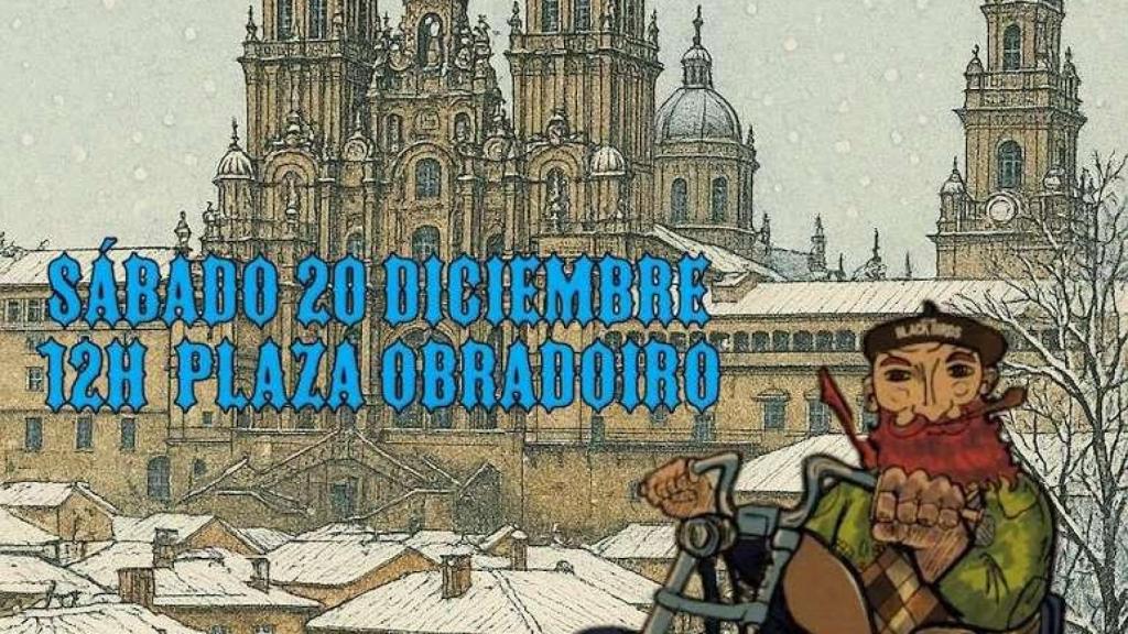 Las calles de Santiago de llenarán este fin de semana de Papás Noel en moto