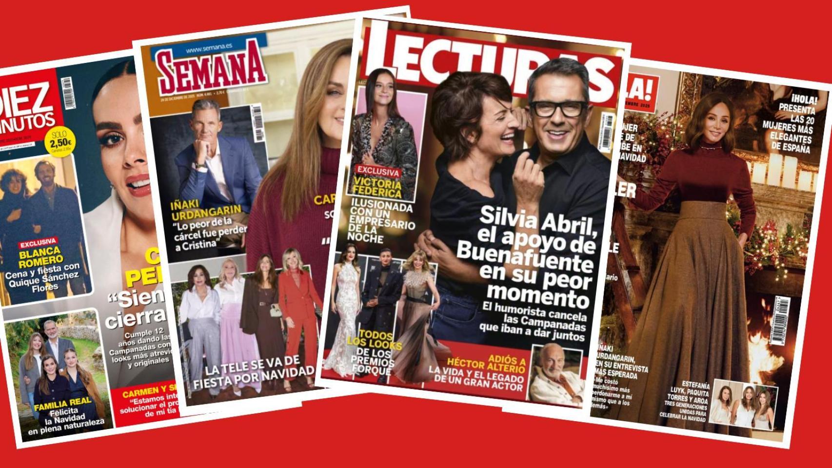 Portadas de revistas.