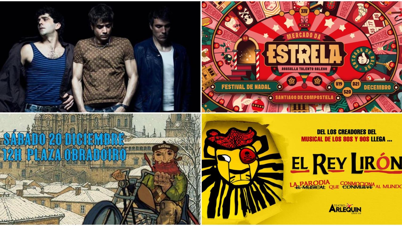 Mercado da Estrela, La Paloma y más: Planes que hacer este fin de semana en Santiago de Compostela