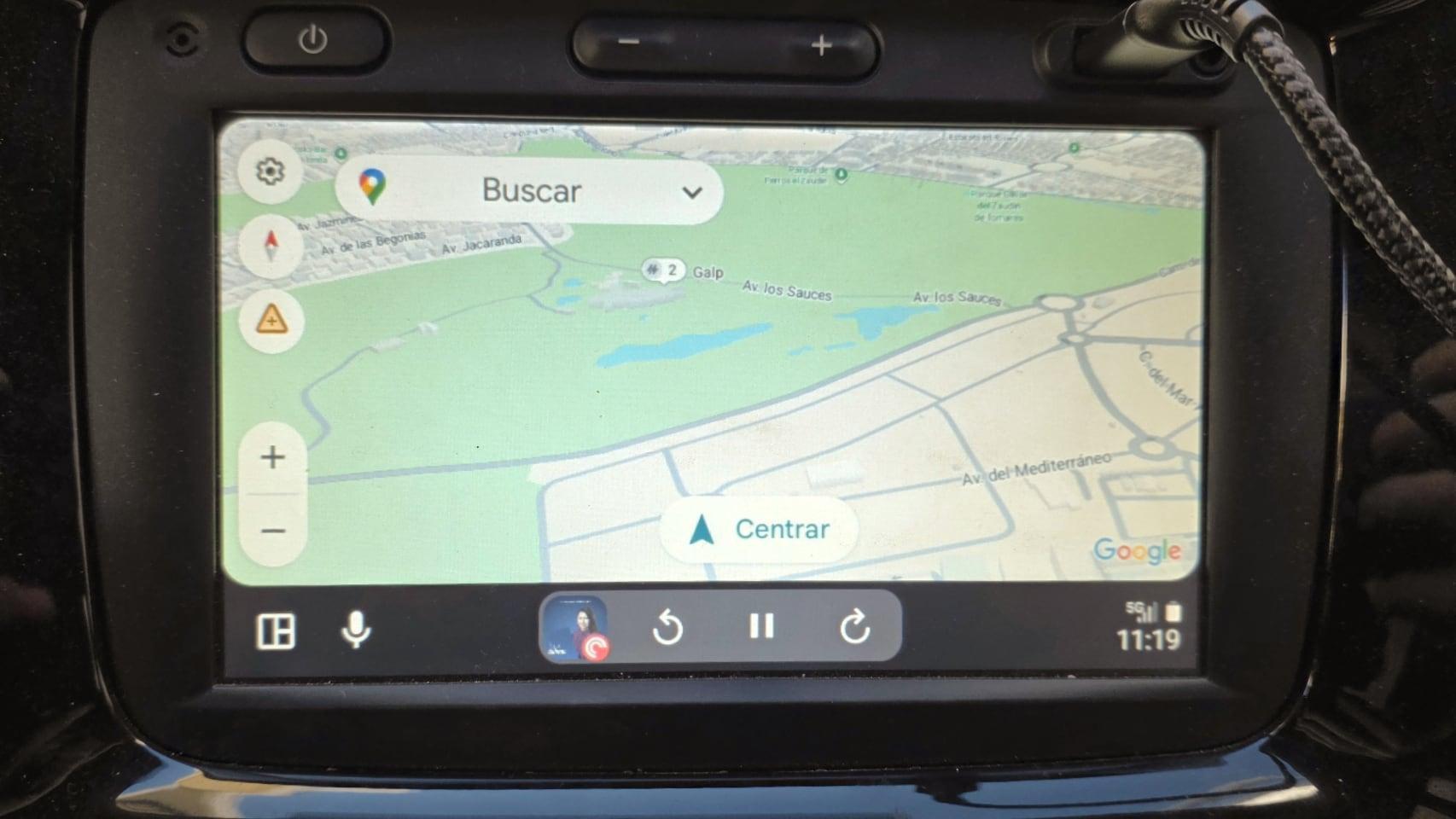 Widget en Android Auto
