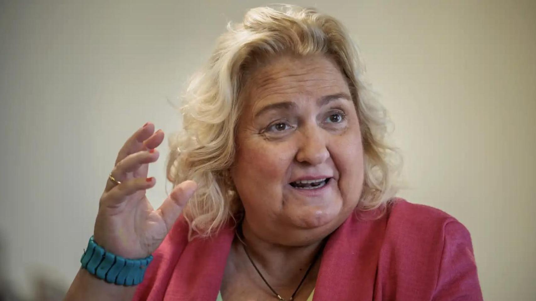 María José Ferrer San Segundo, concejal de Hacienda de Valencia. Biel Aliño