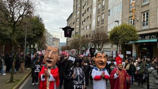El profesorado de Galicia se manifiesta por el entierro de la enseñanza pública