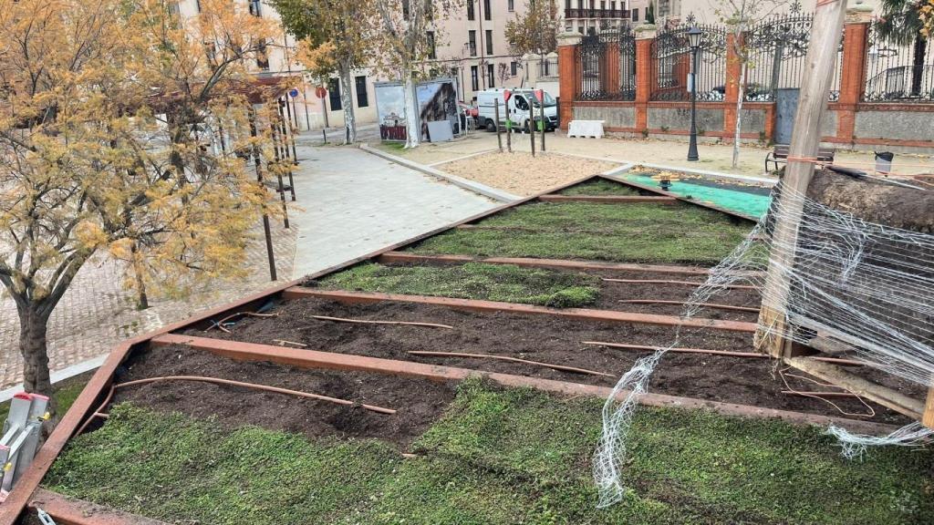 Jardín vertical en San Martín