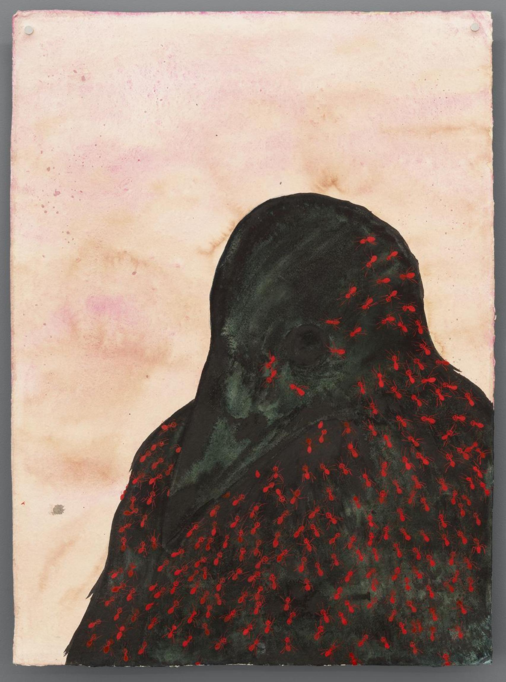 Chioma Ebinam: 'Crow (tired)', 2025. Foto: Prats Nogueras Blanchard