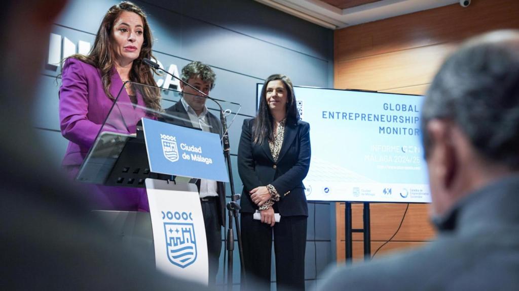 La concejala de Innovación Alicia Izquierdo en su intervención.