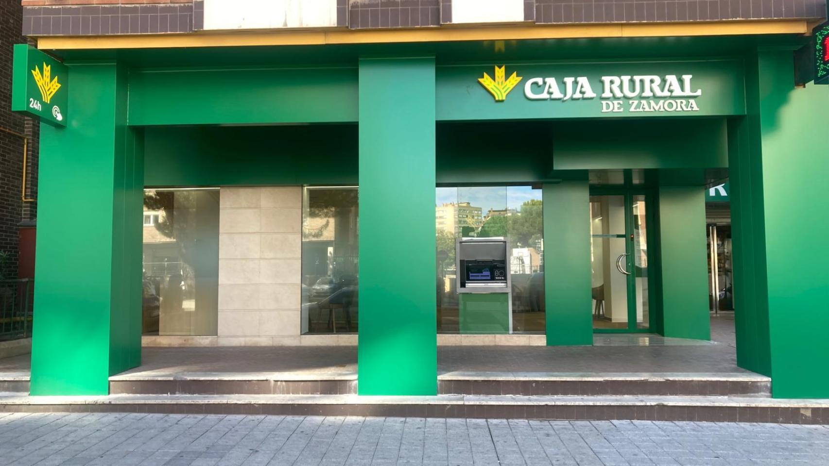Imagen de la nueva oficina de Caja Rural