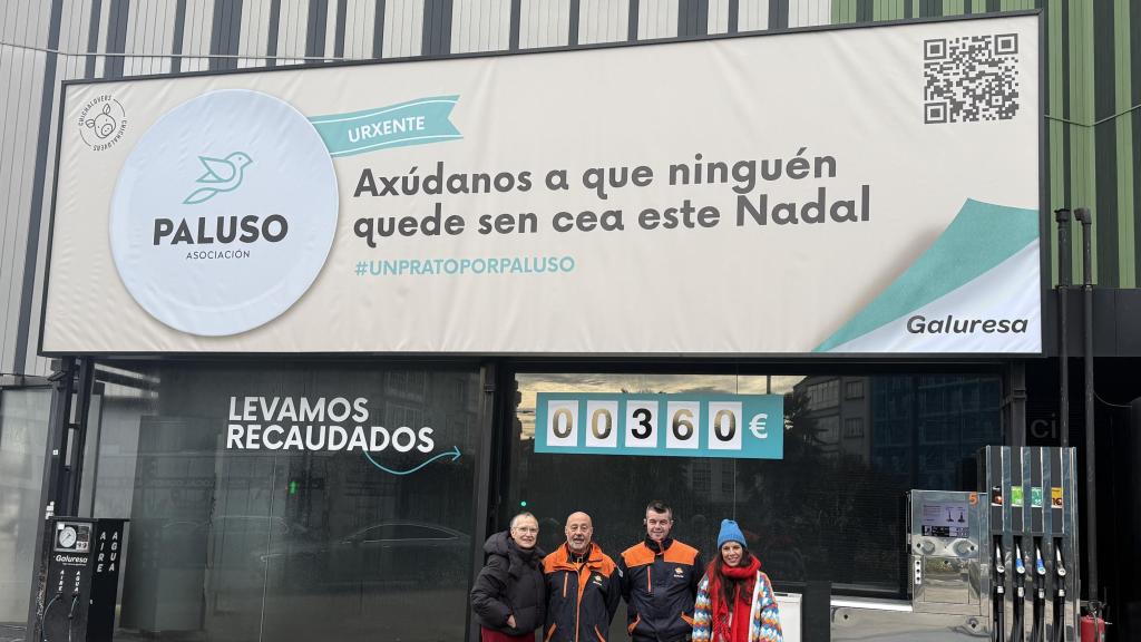 La valla publicitaria en Santiago que hará posible que nadie coma solo estas Navidades