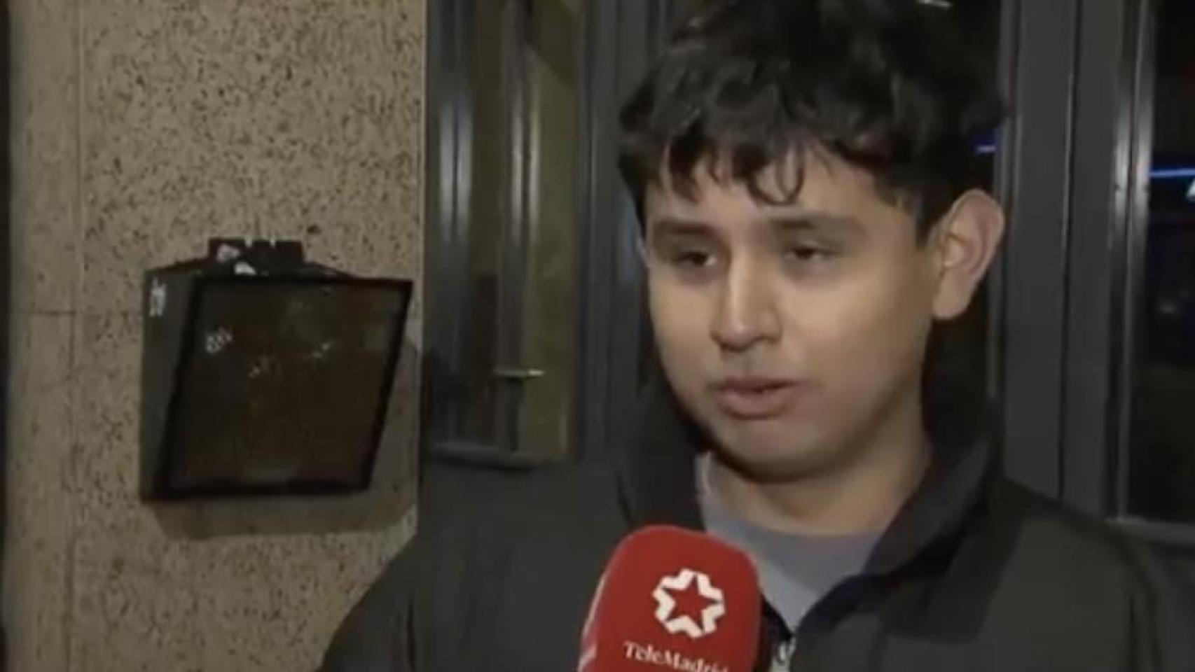 Ismael, el vecino de la mujer asesinada en Tetuán.