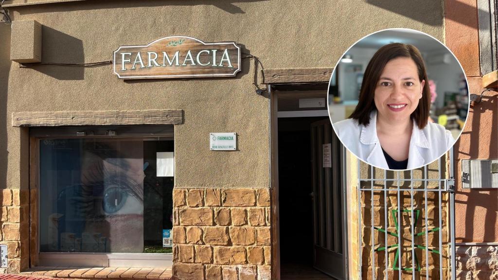 La farmacia de Irene González Orts está en Campo de Mirra.