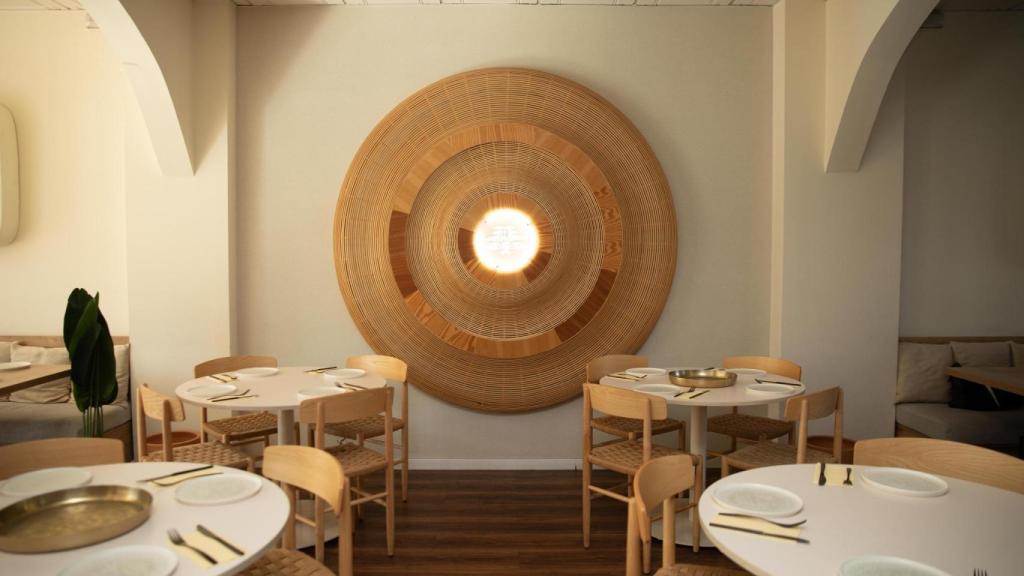 El salón de uno de los restaurantes.