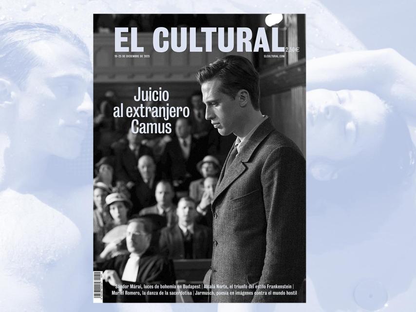 Fotograma de 'El extranjero' de François Ozon para la portada de El Cultural, 19 de diciembre.